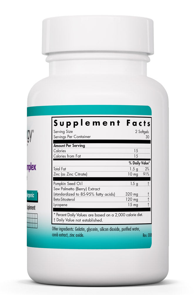 Saw Palmetto Complex 60 Softgels by Nutricology best price