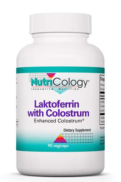 Laktoferrin with Colostrum 90 Vegetarian Capsules by Nutricology best price