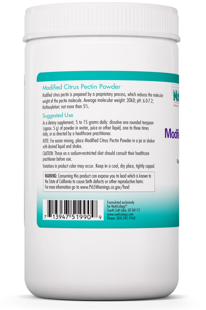 Modified Citrus Pectin Powder 16 oz (454 g) by Nutricology best price