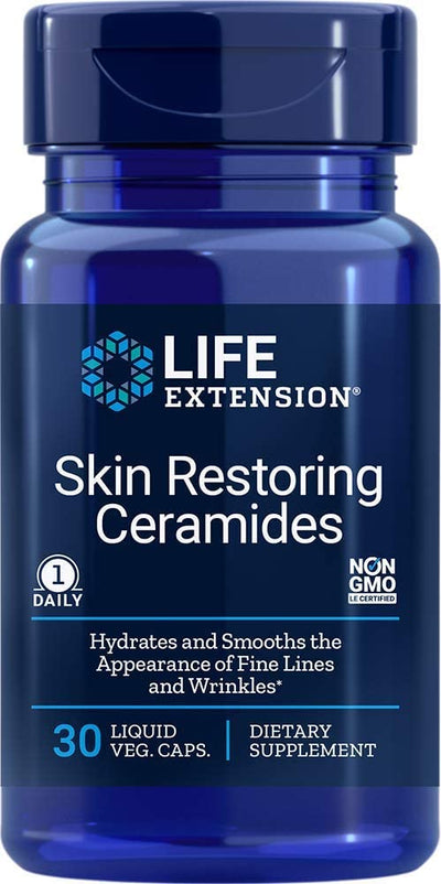 Skin Restoring Ceramides 30 Liquid Vegetarian Capsules