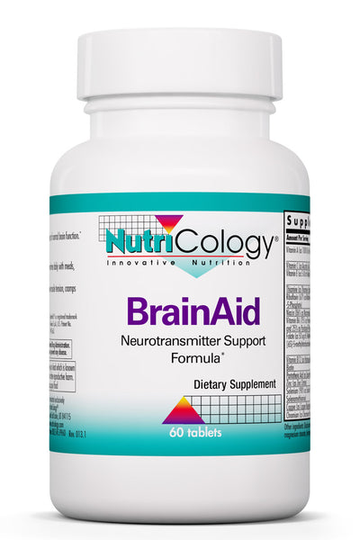 BrainAid 60 Tablets by Nutricology best price