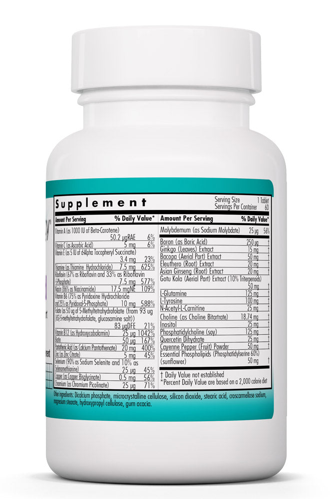 BrainAid 60 Tablets by Nutricology best price
