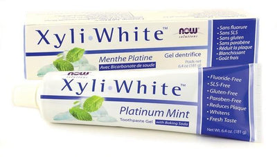 XyliWhite Platinum Mint Toothpaste Gel with Baking Soda 6.4 oz (181 g)