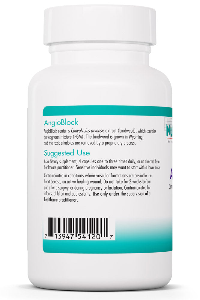 AngioBlock 120 Capsules by Nutricology best pice