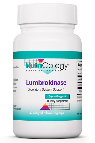 Lumbrokinase 30 Delayed Release Vegicaps by Nutricology best price