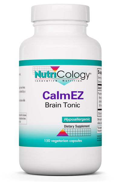 CalmEZ Brain Tonic 150 Vegetarian Capsules by Nutricology best price