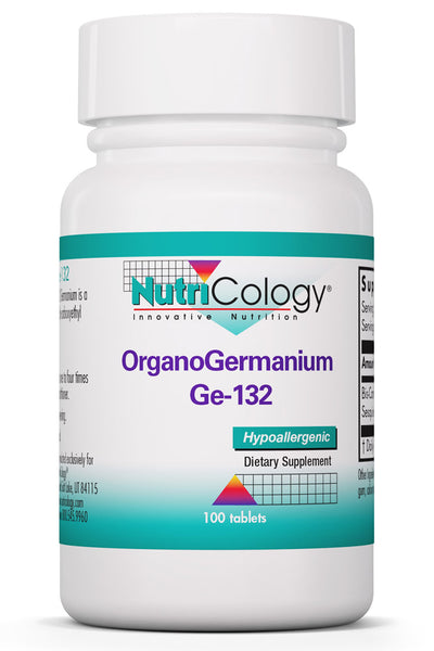 OrganoGermanium 100 Tablets by Nutricology best price