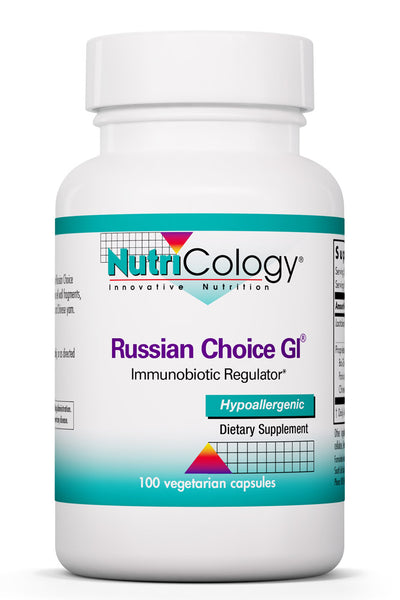 Russian Choice GI 100 Vegetarian Capsules by Nutricology best price