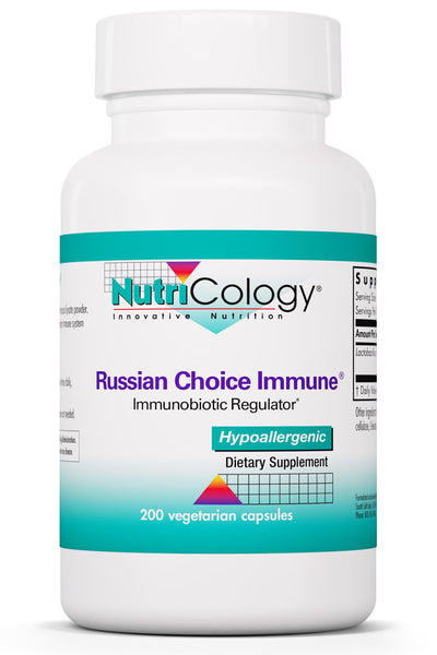 Russian Choice Immune 200 Vegetarian Capsules by Nutricology best price
