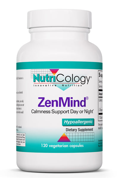 ZenMind 120 Vegetarian Capsules by Nutricology best price