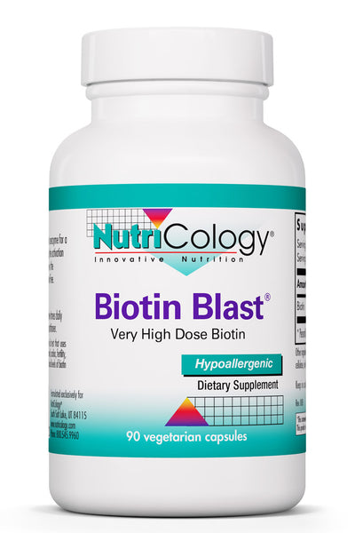 Biotin Blast 90 Vegetarian Capsules by Nutricology best price