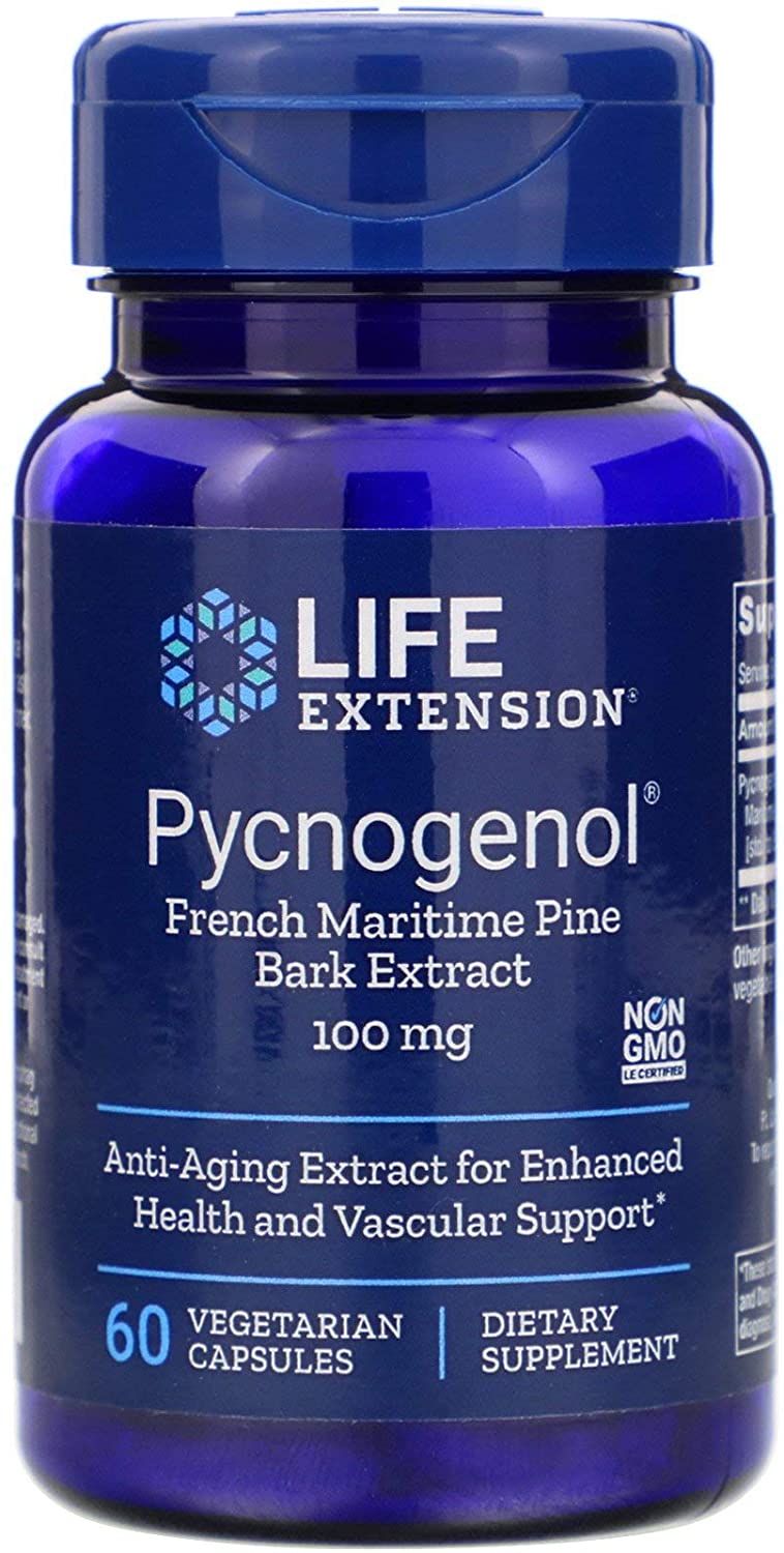 Pycnogenol 100 mg 60 Vegetarian Capsules
