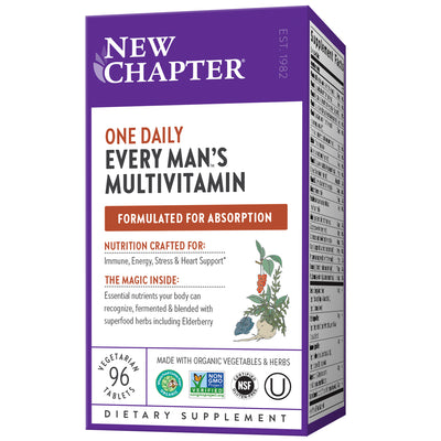 Every Man's One Daily Multi 96 Tablets by New Chapter best price