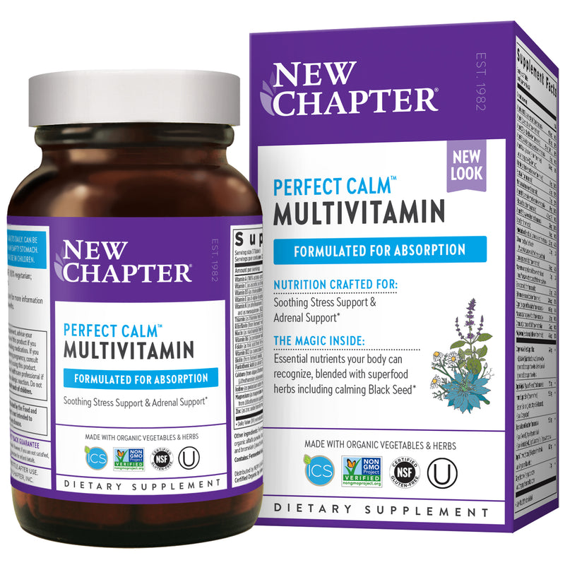 Perfect Calm Multivitamin 72 Tablets by New Chapter best price