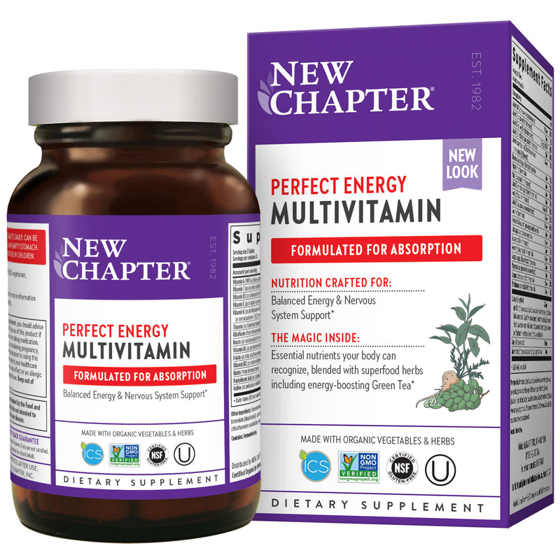 Perfect Energy Multivitamin 72 Tablets by New Chapter best price