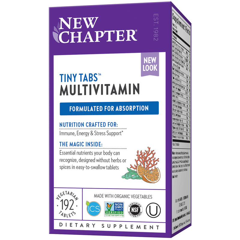 Tiny Tabs Multivitamin 192 Tablets by New Chapter best price