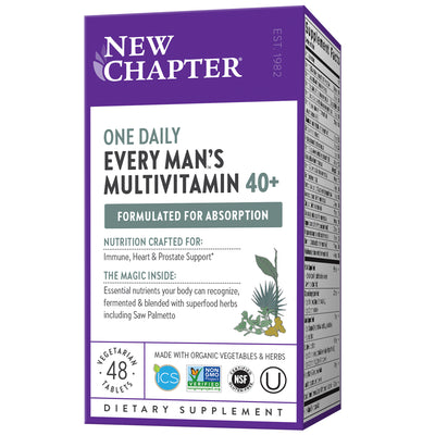 Every Man's One Daily Multi 40+ 48 Tablets by New Chapter best price