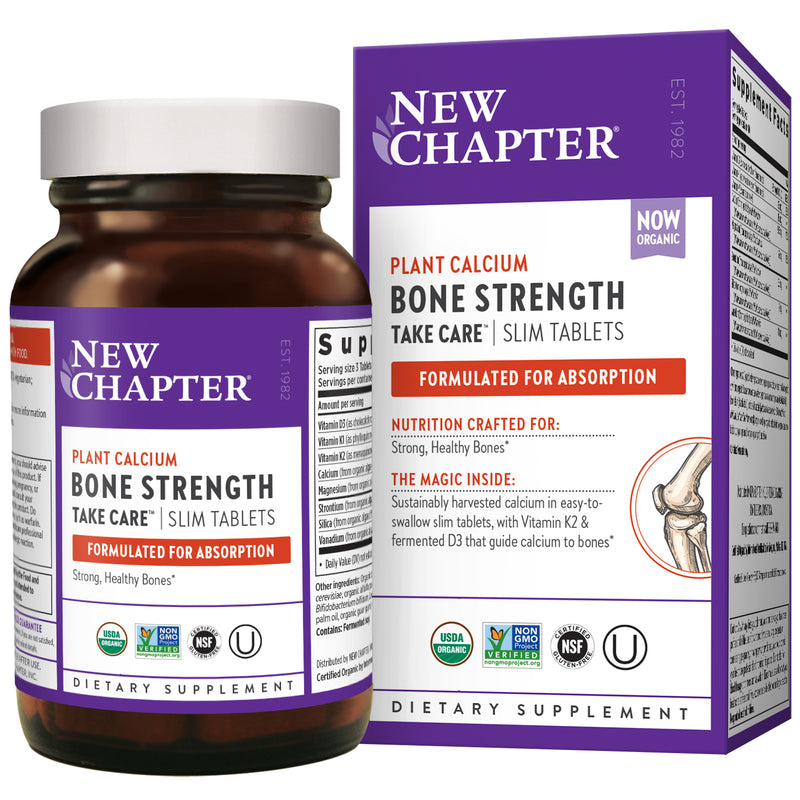 Bone Strength Take Care 30 Slim Tablets by New Chapter best price
