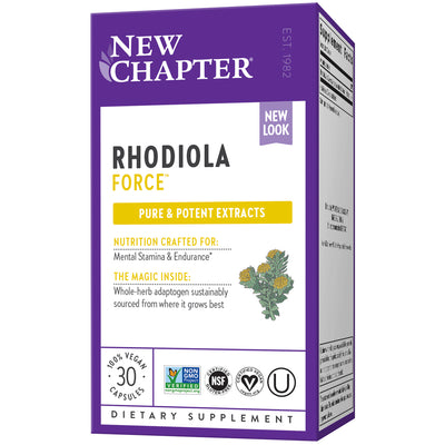 Rhodiola Force 300 30 Vegetarian Capsules by New Chapter best price