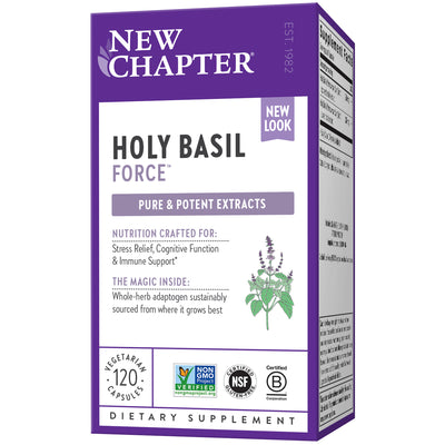 Holy Basil Force 120 Vegetarian Capsules by New Chapter best price
