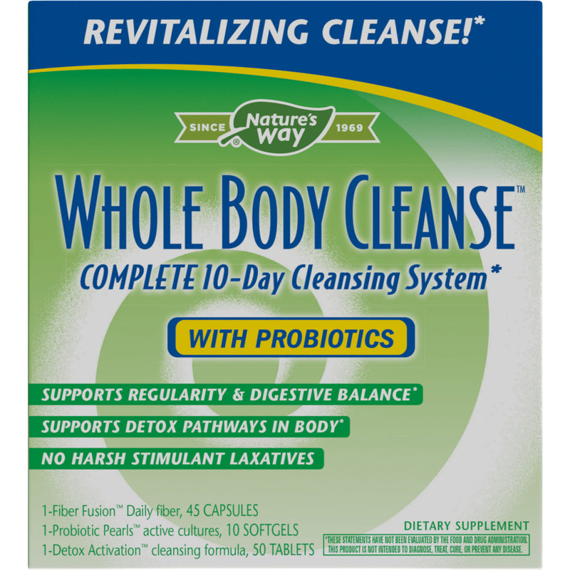 Whole Body Cleanse Complete 10-Day Cleansing System 1 Kit by Nature&
