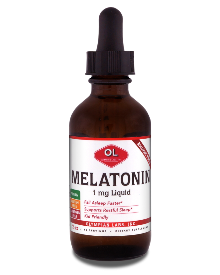 Melatonin 1 mg, Liquid by Olympian Labs