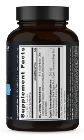 Dr. Axe Formula SBO Probiotics, Ultimate 60 Capsules, by Ancient Nutrition