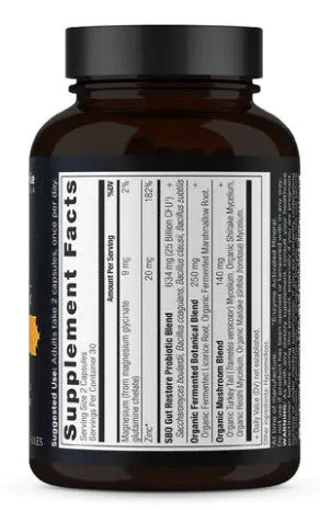 Dr. Axe Formula SBO Probiotics, Gut Restore 60 Capsules, by Ancient Nutrition