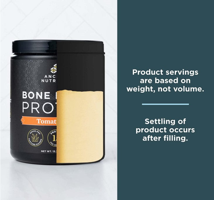 Bone Broth Protein, Tomato Basil 13.7 oz (387 g), by Ancient Nutrition