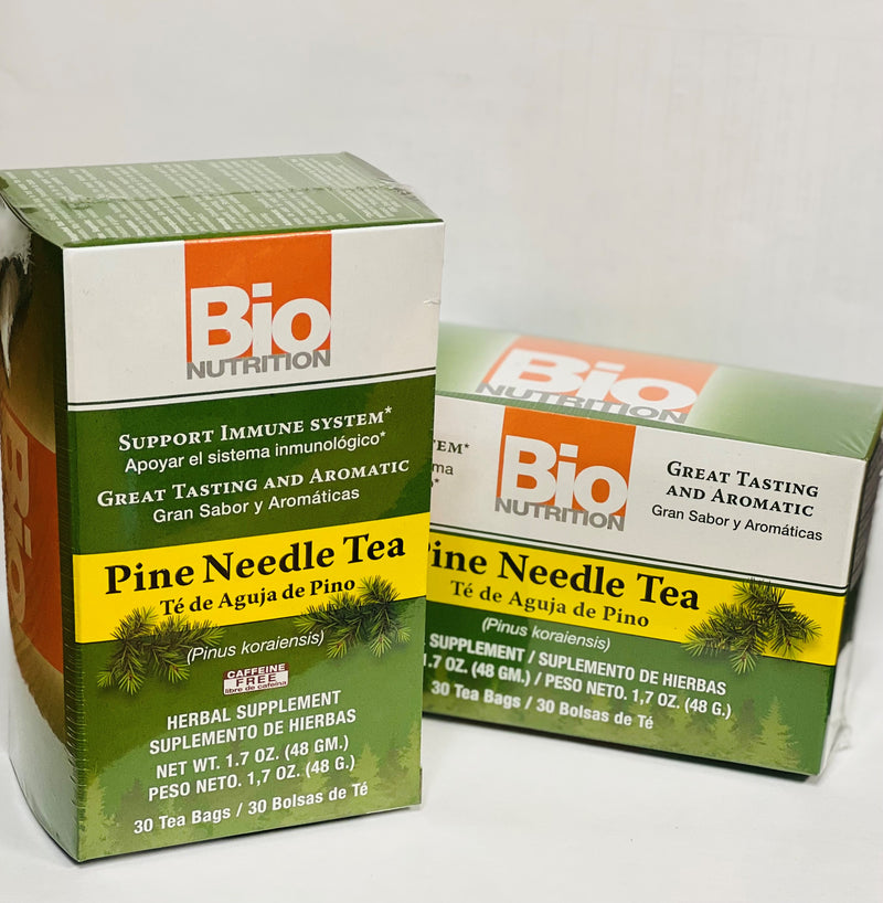 Korean Pine Needle Tea 30 Tea Bags by Bio Nutrition