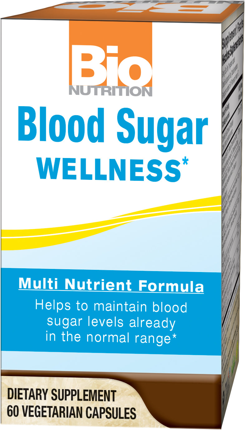 Blood Sugar Wellness 60 Vegetarian Capsules by Bio Nutrition best price