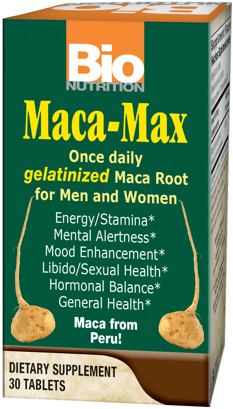 Maca-Max 1,000 mg 30 Tablets by Bio Nutrition best price