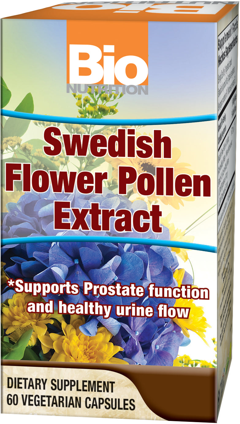 Swedish Flower Pollen 500 mg 60 Capsules by Bio Nutrition best price