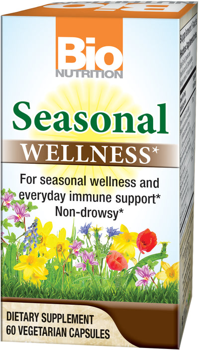 Seasonal Wellness (Non-Drowsy) 60 Vege Caps by Bio Nutrition best price