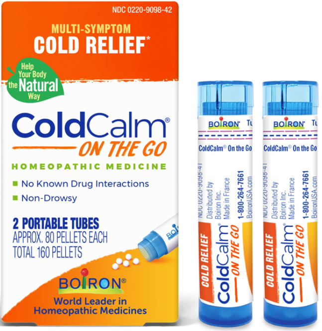 ColdCalm® On the Go - 160 Pellets, by Boiron
