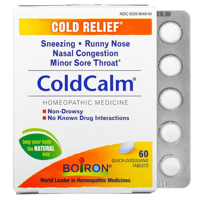 Coldcalm Cold Relief 60 Quick-Dissolving Tabs by Boiron best price