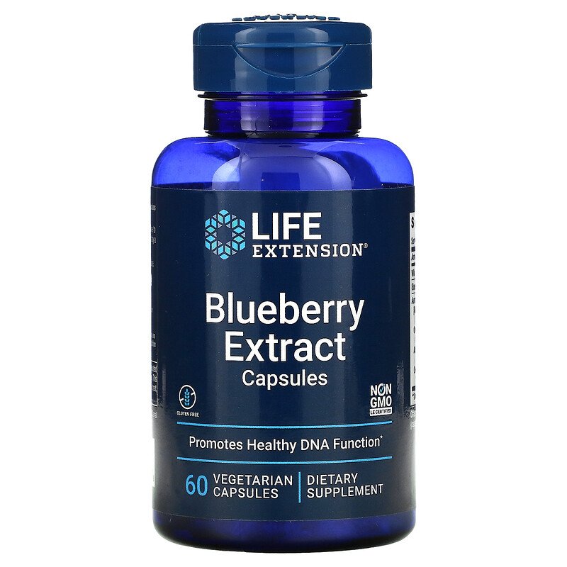 Blueberry Extract 60 Vegetarian Capsules