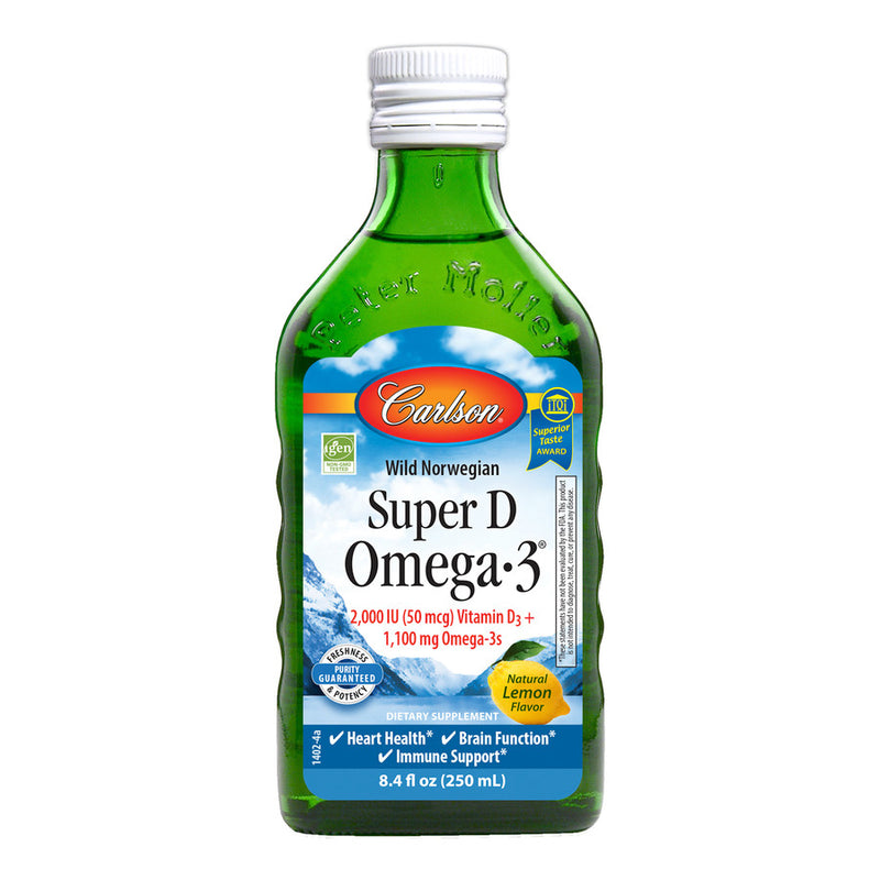 Super D Omega-3 2,000 IU Vitamin D3 +1,100 Omega 3&