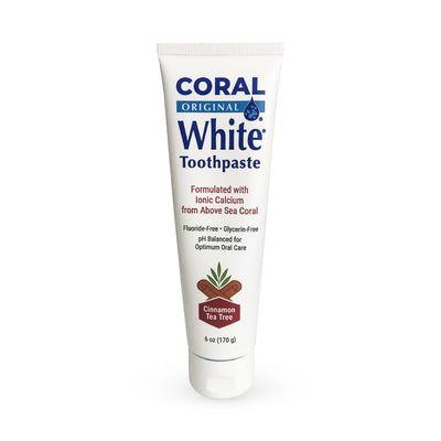 Coral White Cinnamon Tea Tree Toothpaste 6 oz (170 g) by Coral Calcium best price