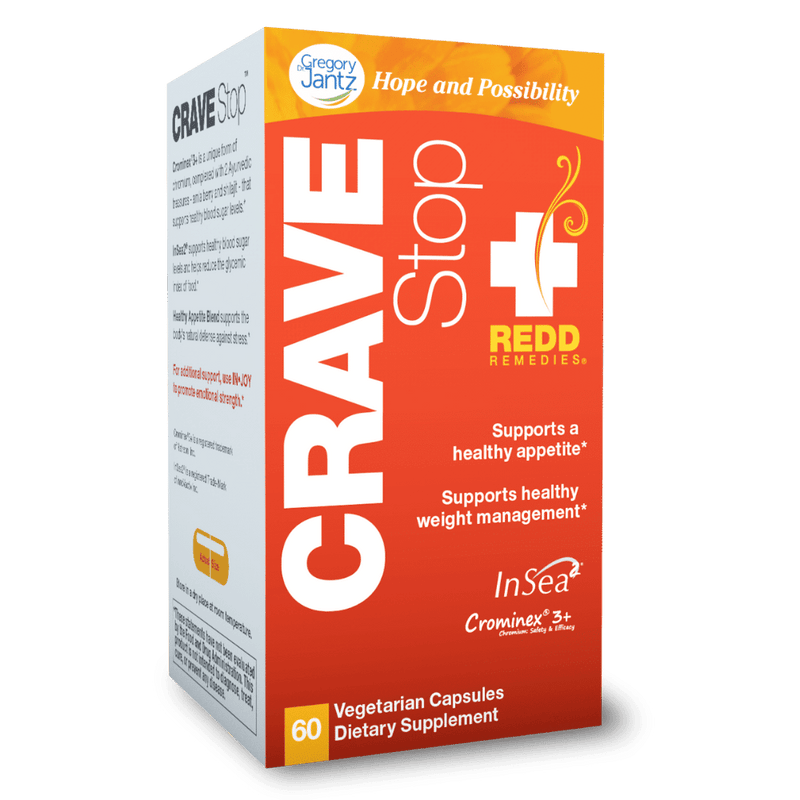 Crave Stop 60 Vegetarian Capsules, by Redd Remedies