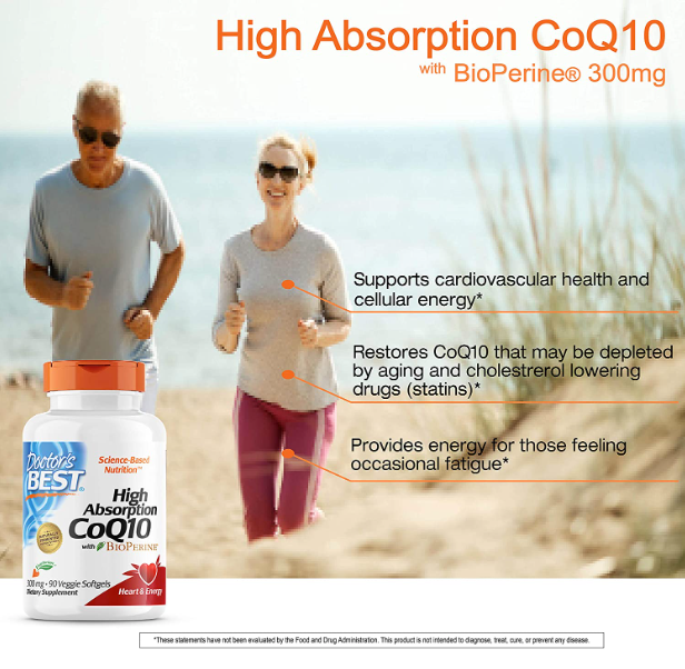 CoQ10 with BioPerine, 300 mg, 90 Veggie Softgels, by Doctor&