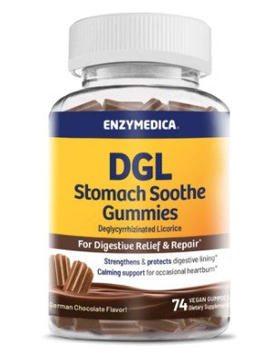 DGL Stomach Soothe Gummies, 74 Vegan Gummies
