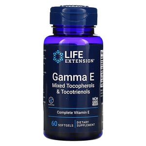 Gamma E Mixed Tocopherols & Tocotrienols 60 Softgels