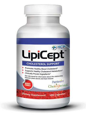 LipiCept 180 Capsules - Cholesterol Support by HCP Formulas