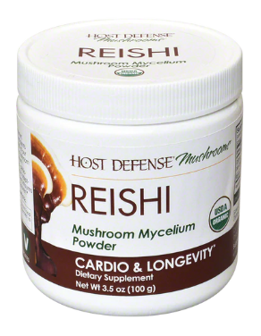 Host Defense Reishi Mushroom Mycelium Powder, 3.5 oz (100g)