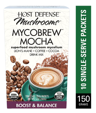 Host Defense Mycobrew Mocha Packets, 5 oz (150 G)