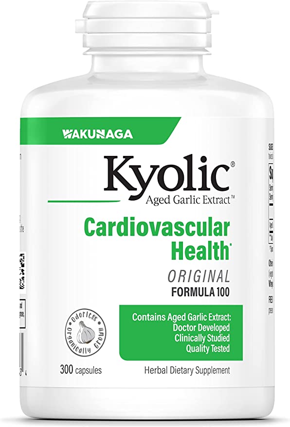 Formula 100 Aged Garlic Extract Cardiovascular 300 Capsules