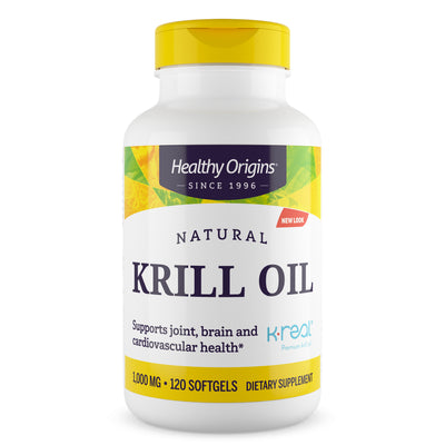 Krill Oil 1,000 mg 120 Softgels by Healthy Origins best price
