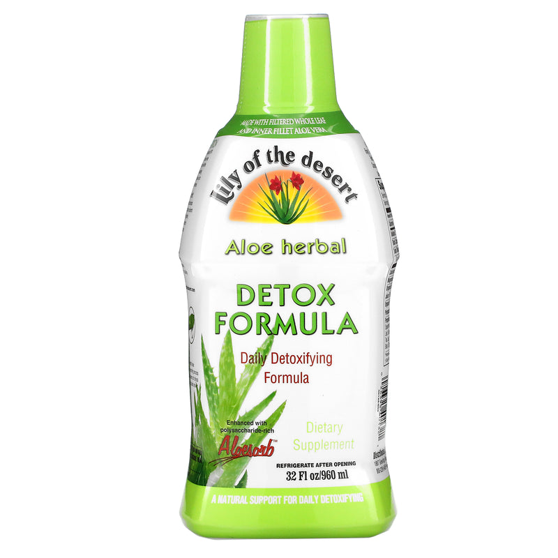 Lily of the Desert, Aloe Herbal, Detox Formula 32 oz