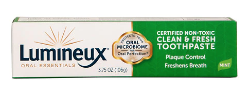 Clean & Fresh Toothpaste 3.75 oz (106g) - Mint, by Lumineux